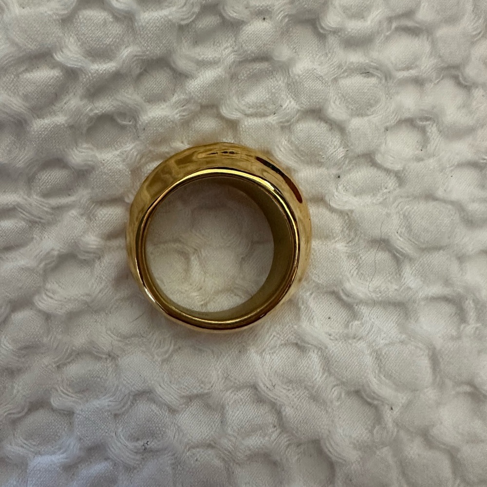 Porter Lyons Gold Plated Statement Ring - image 3